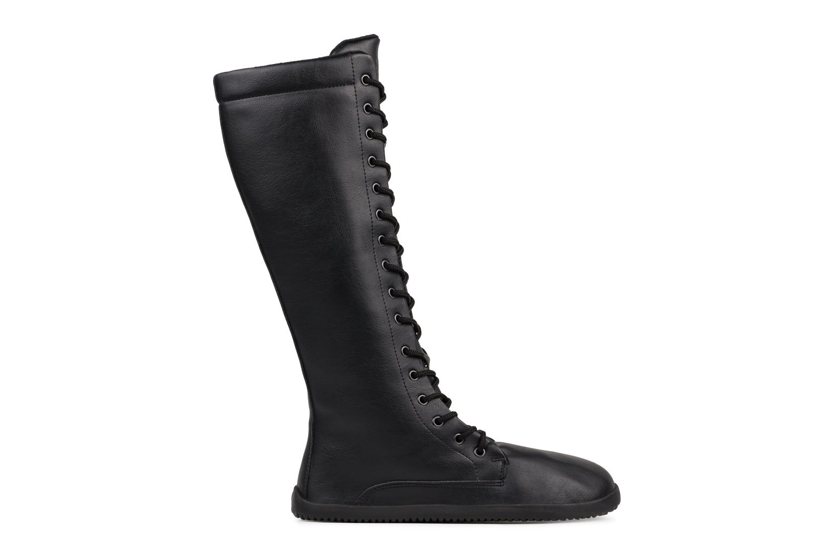 Jaya Tall Black Barefoot Boots designed by physiotherapists SALE Ahinsa shoes