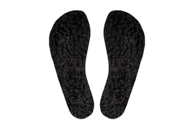 Winter insoles for shoes – black