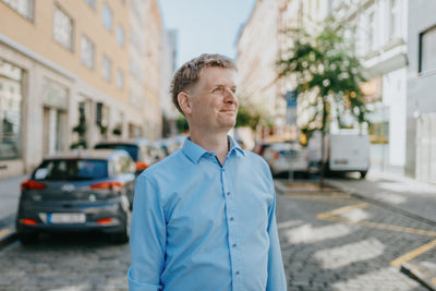 “I couldn’t look at what patients were wearing.” Lukáš Klimpera on why he started making barefoot shoes