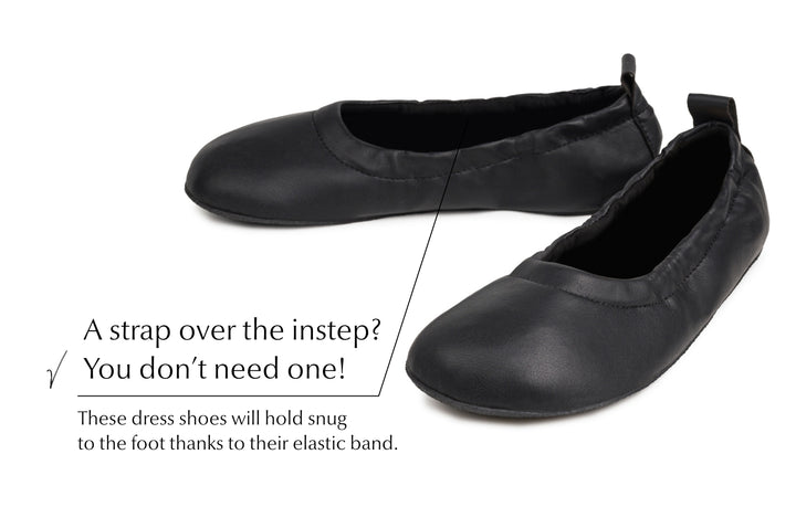 Comfortable Dress Shoes Chic – Black [Easy Exchange]