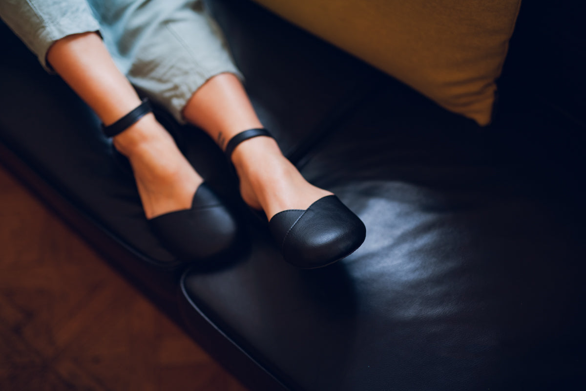 Comfort Ballerina Dress Shoes Black Easy Exchange Ahinsa Shoes comfort-ballerina-dress-shoes-black-easy-exchange-ahinsa-shoes