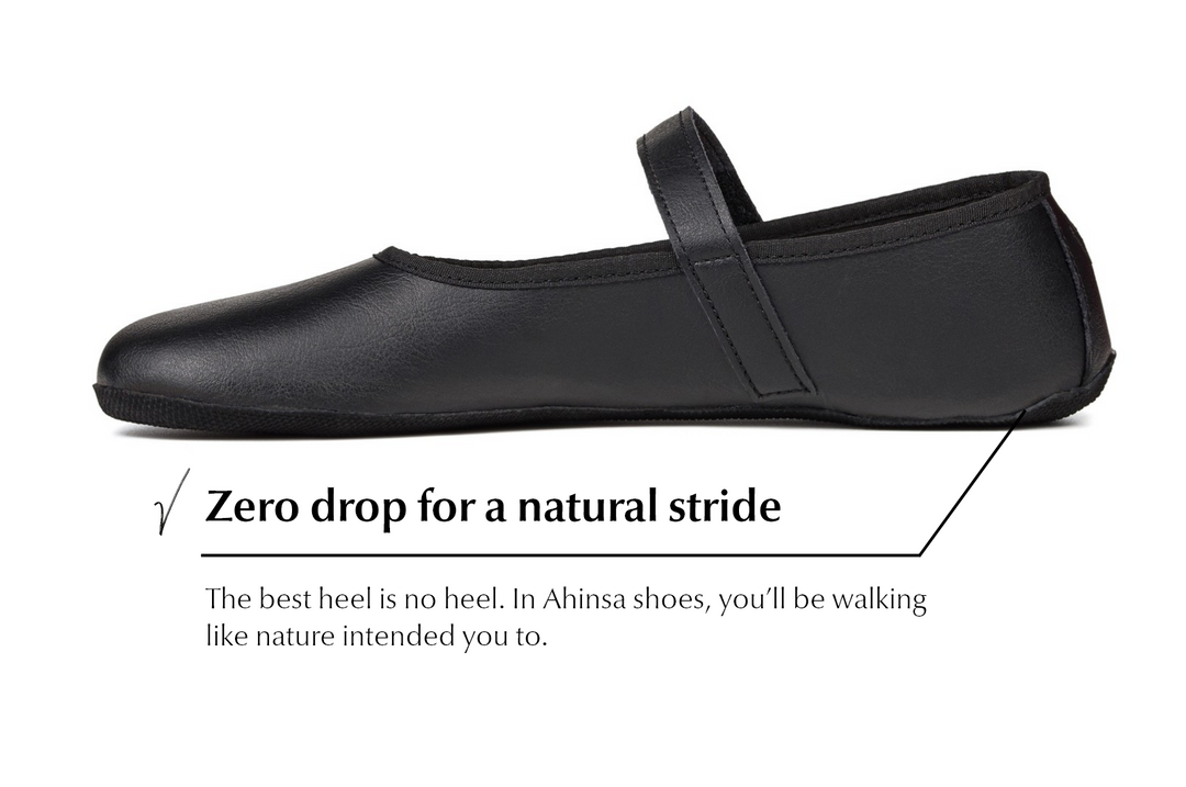 Ananda Barefoot black ballet flats Free Exchange Ahinsa shoes