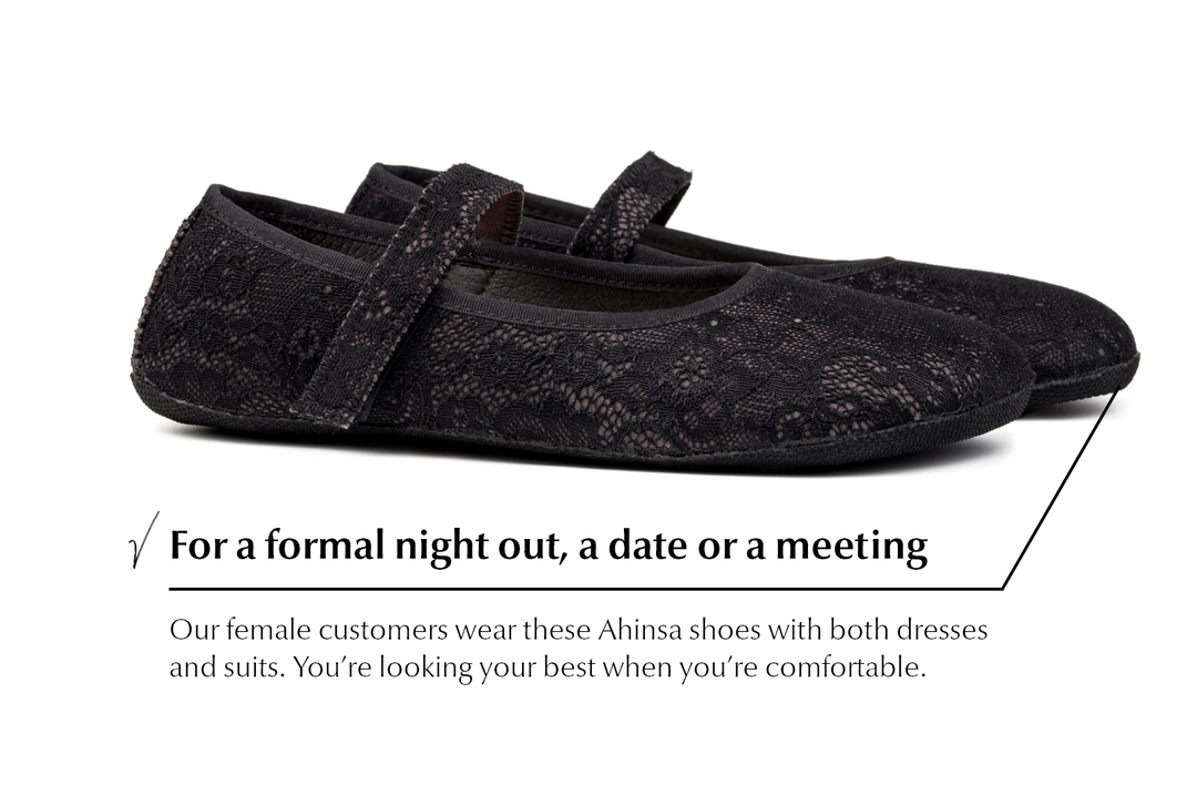 Comfortable black ballet flats deals