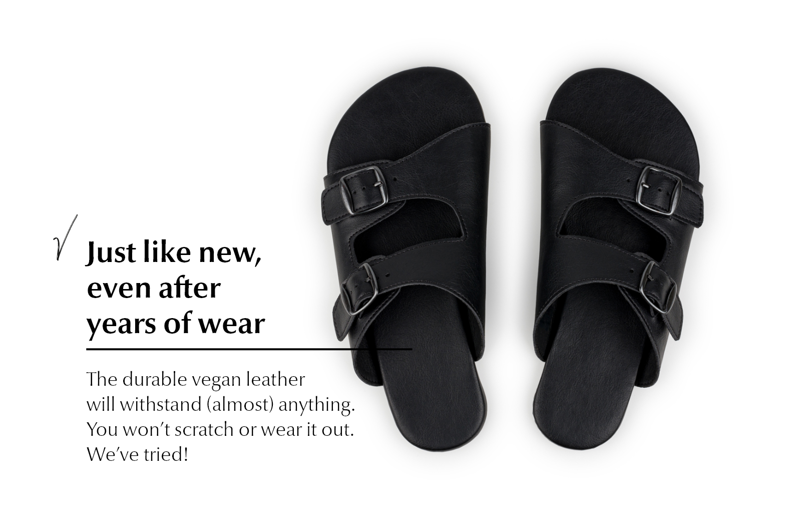 Women s Comfortable Slippers Black SALE Ahinsa shoes