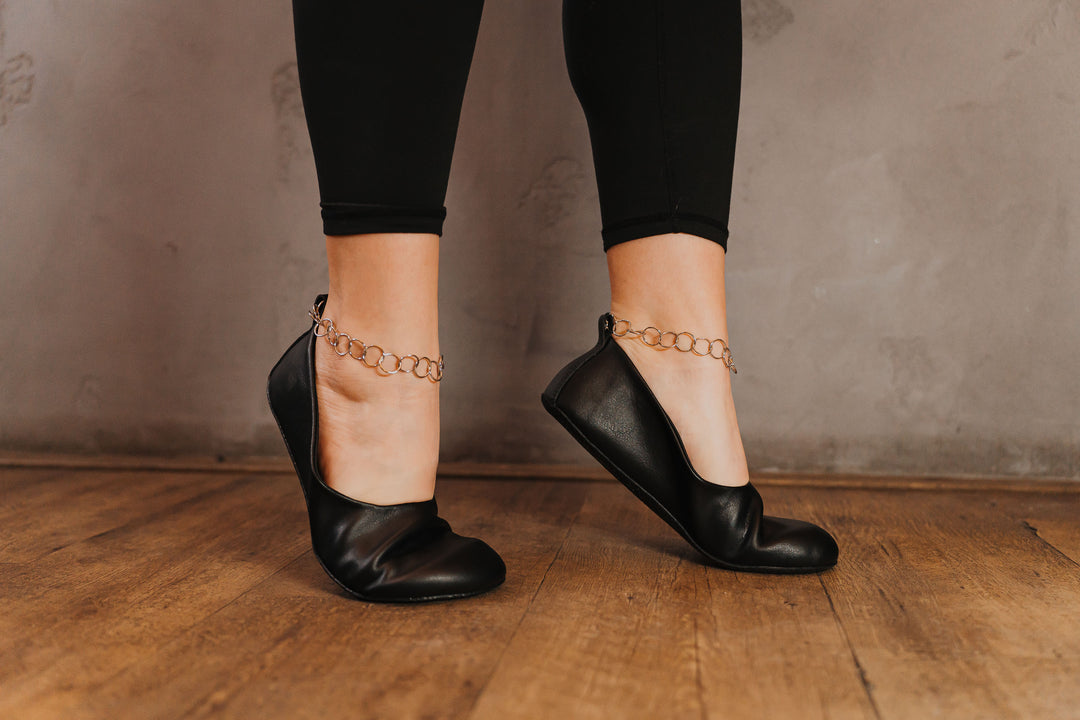 Black ballet shops flats comfortable