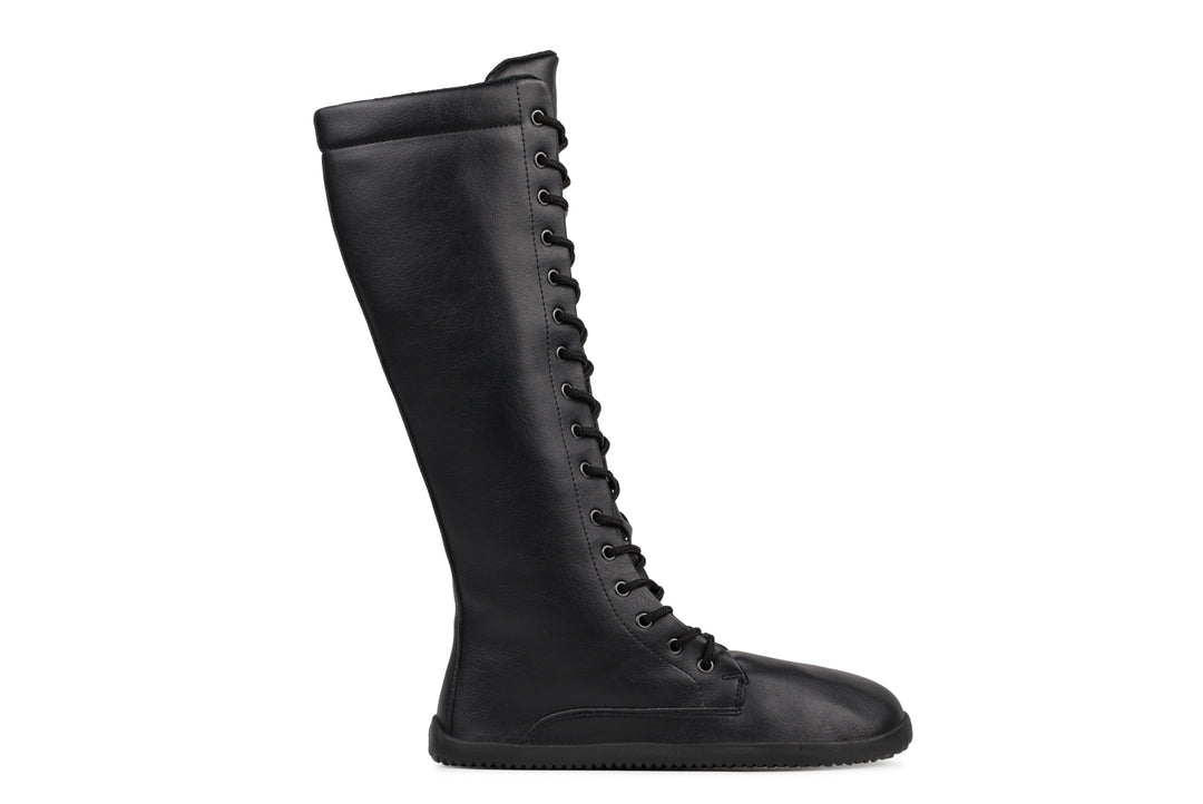 Jaya Tall Black Barefoot Boots – designed by physiotherapists