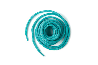 Turquoise round laces