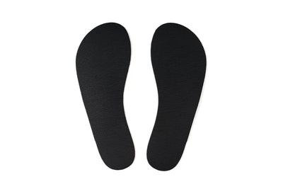 Barefoot insoles – black standard width