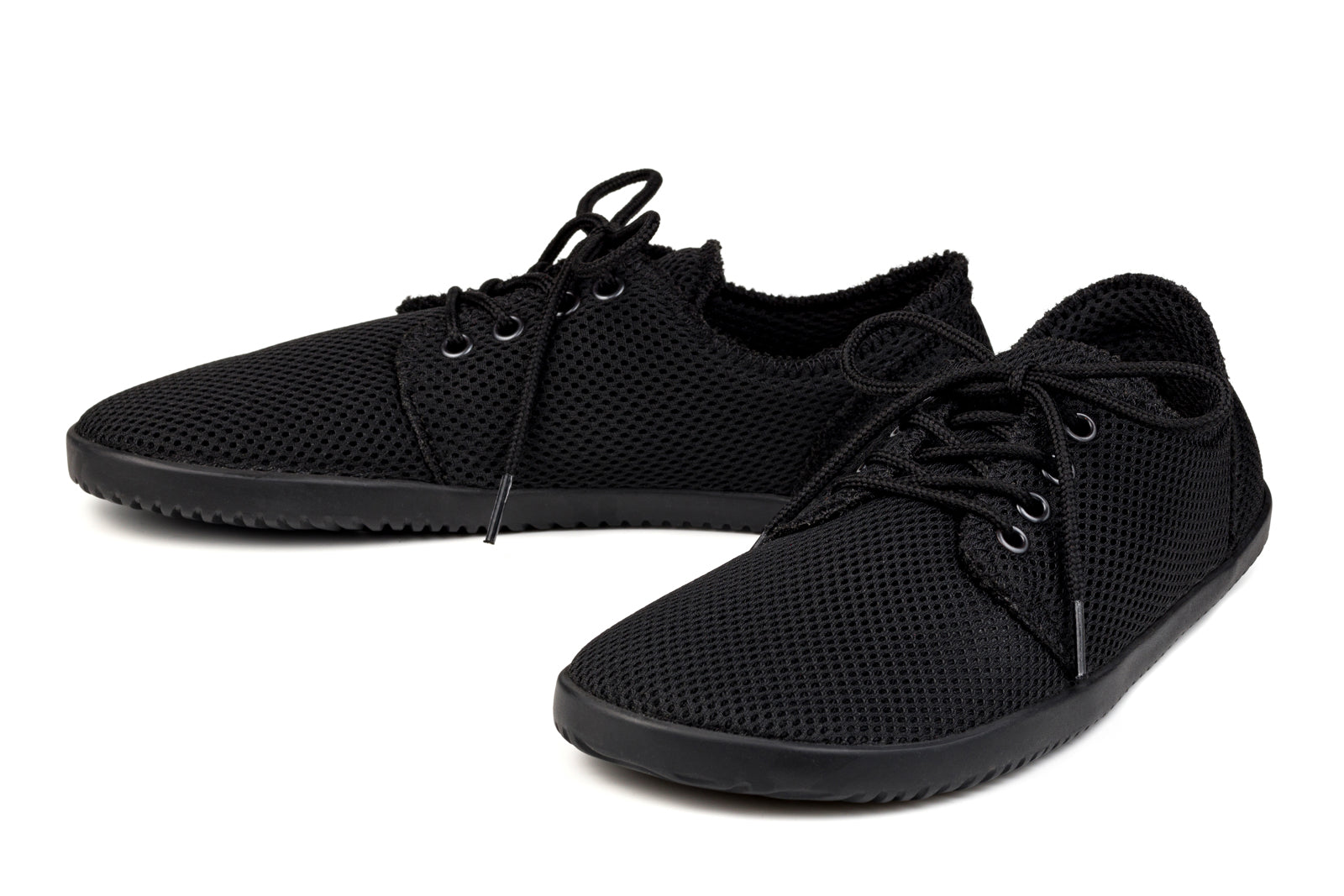 Men's black Airnet barefoot sneakers [Free Exchange] | Ahinsa shoes 👣