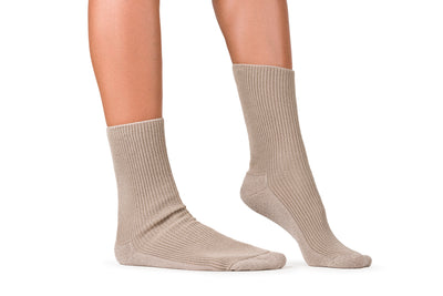 Winter Barefoot Socks – Beige