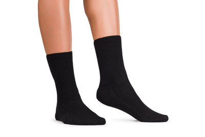 Winter Barefoot Socks – Black