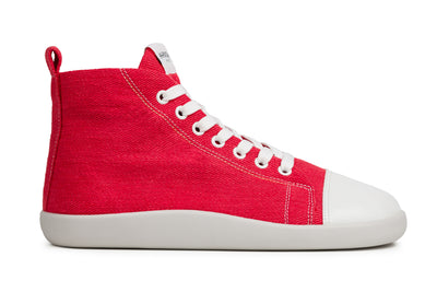 Women's Comfort sneakers Street high-top – Red Hemp