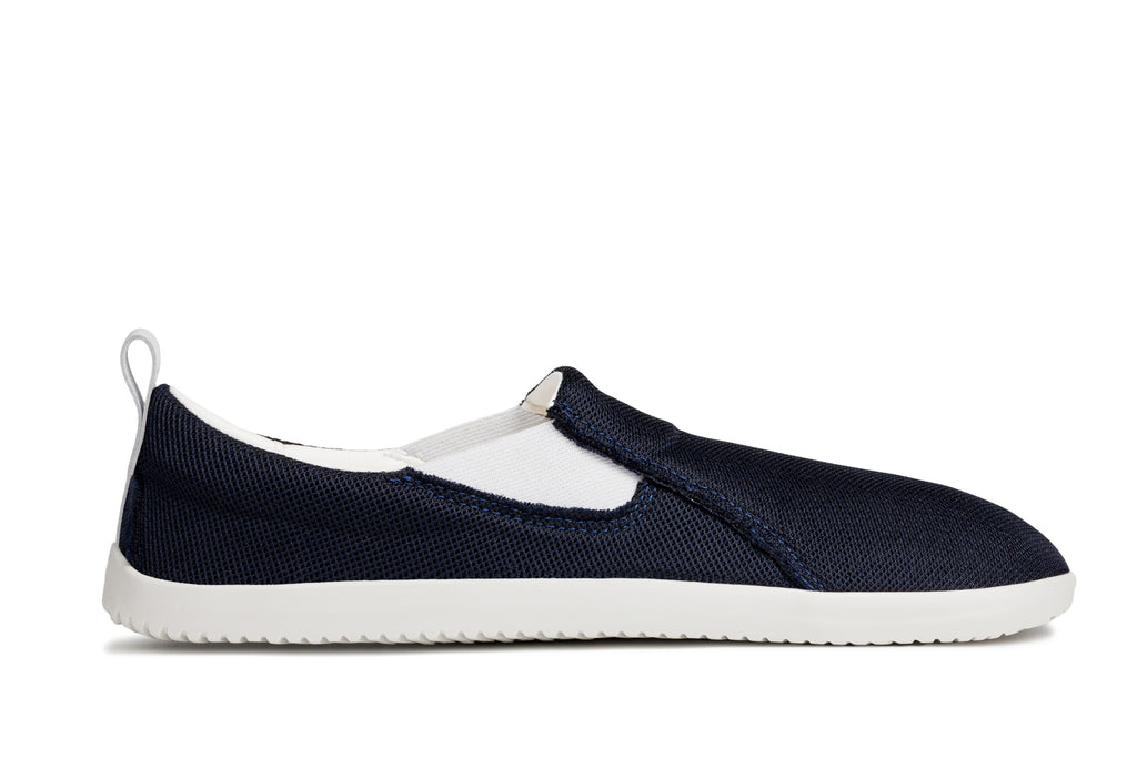 Comfortable Men's Slip-On Sneakers – Navy Blue [SALE] | Ahinsa shoes