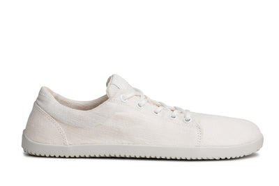 Women's Vida Hemp white barefoot sneakers