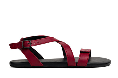 Women's Hava 2.0 barefoot burgundy sandals