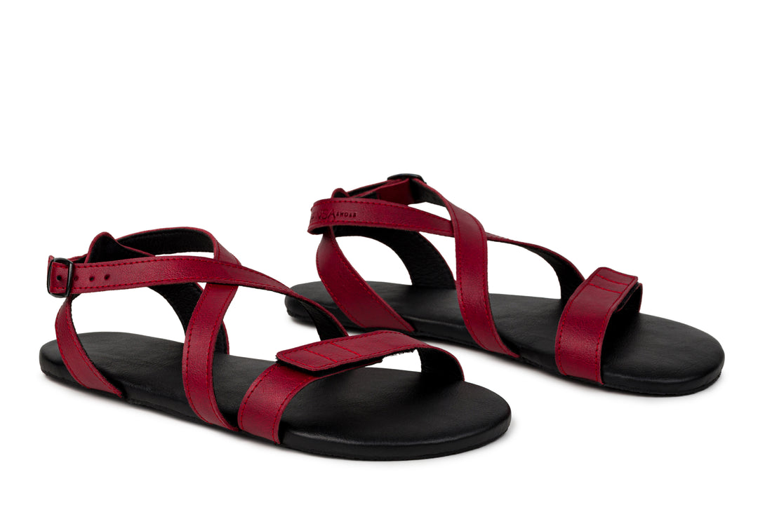 Women's Hava 2.0 Strap-Up Sandals - Burgundy [Easy Exchange