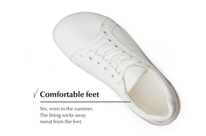 White comfortable shoes sales