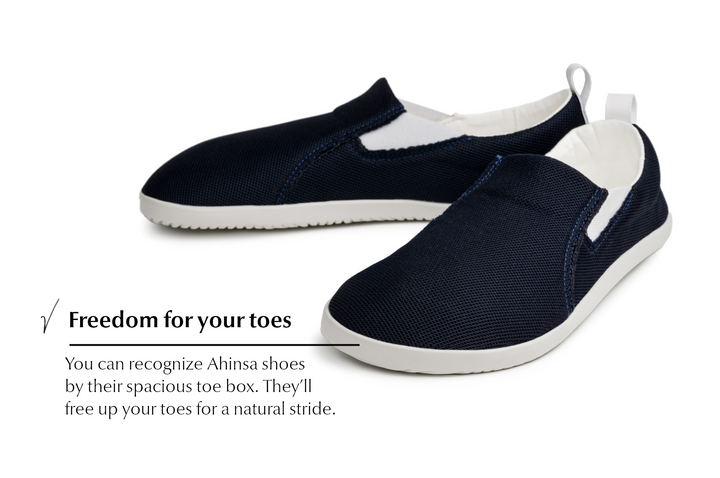 Navy slip on sneakers womens on sale