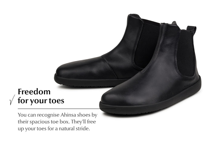 Women's autumn Chelsea 2.0 Black Boots. Designed by