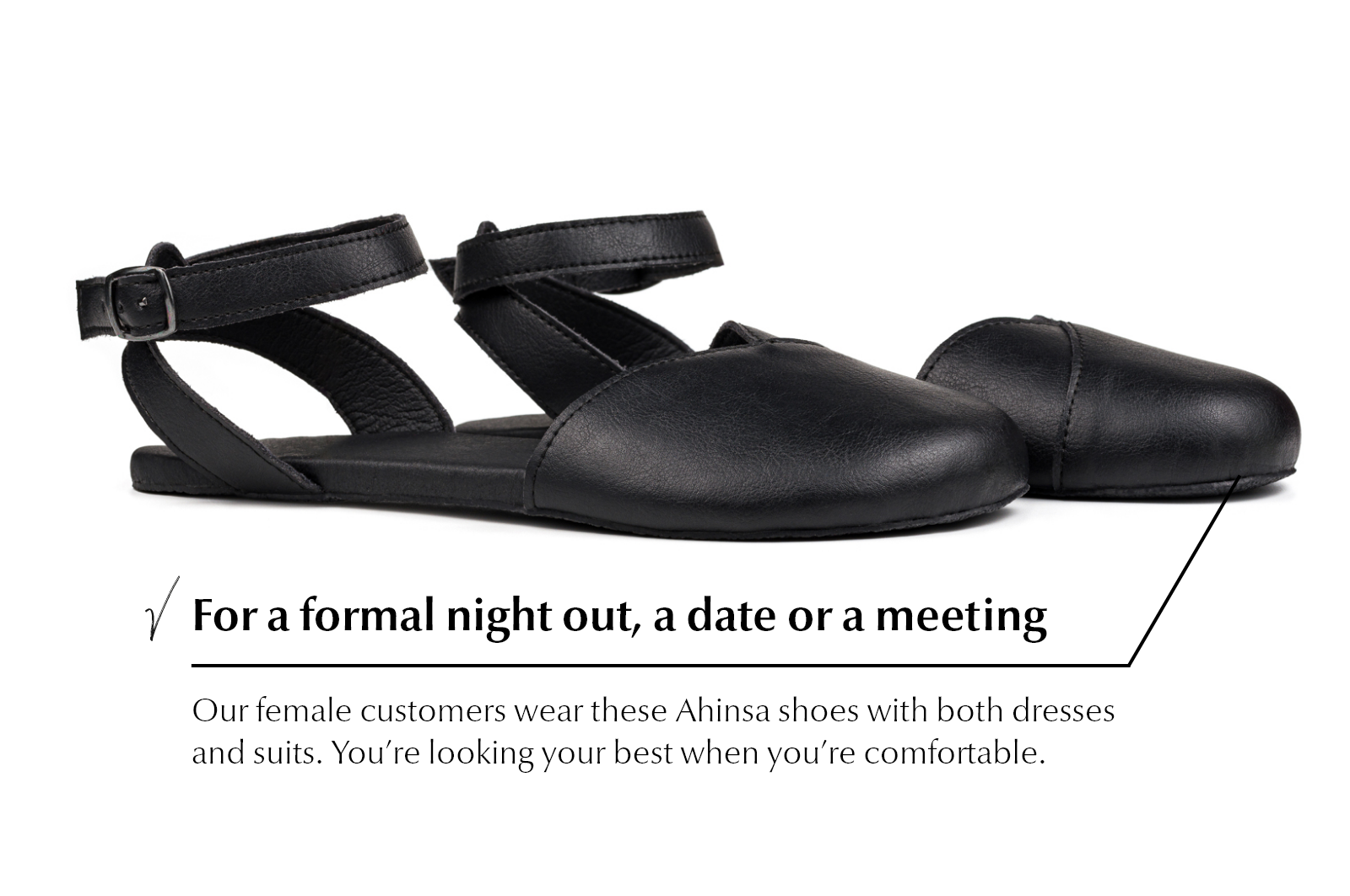Comfort Ballerina Dress Shoes Black Easy Exchange Ahinsa Shoes comfort-ballerina-dress-shoes-black-easy-exchange-ahinsa-shoes