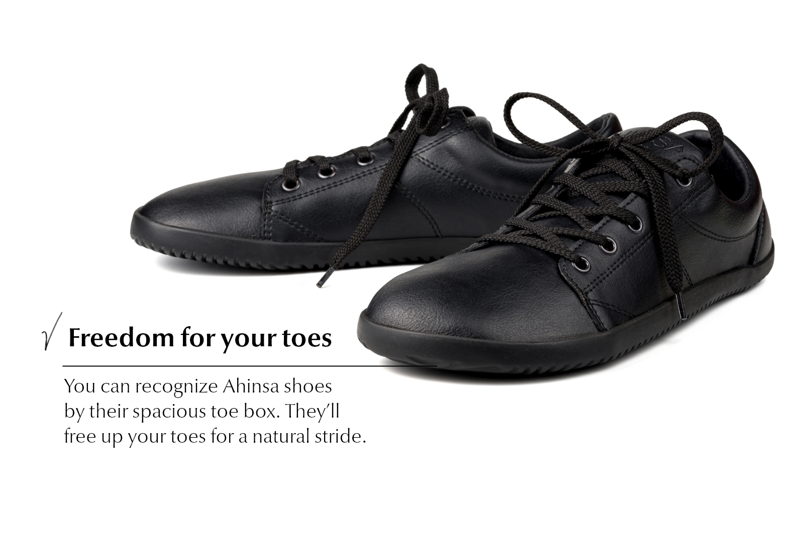 Women s Vida comfortable sneakers black Free Exchange Ahinsa shoes