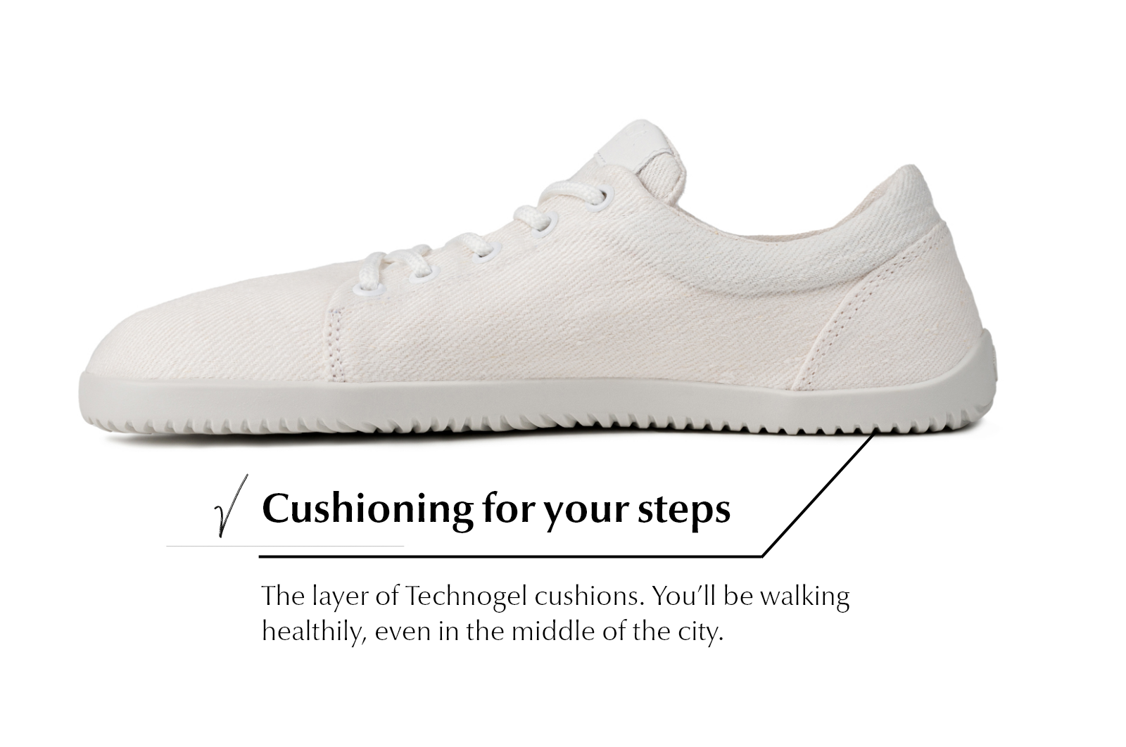 Comfortable Women s Sneakers Vida Hemp White SALE Ahinsa shoes