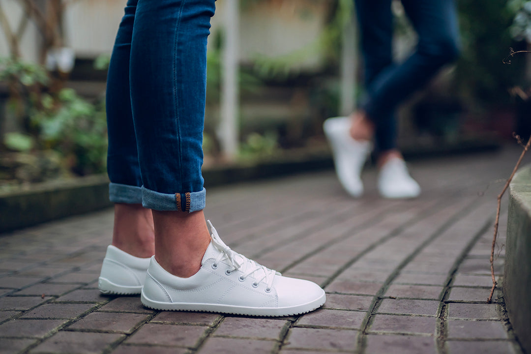 White sandshoes on sale