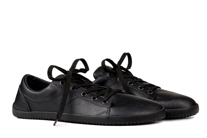 All black comfortable sneakers on sale