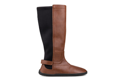 Women’s Barefoot Tall Boots – Brown