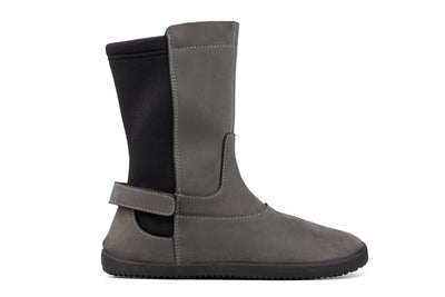 Women’s Comfort grey nubuck mid-calf boots
