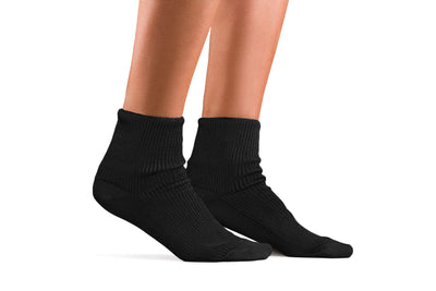 Black barefoot socks