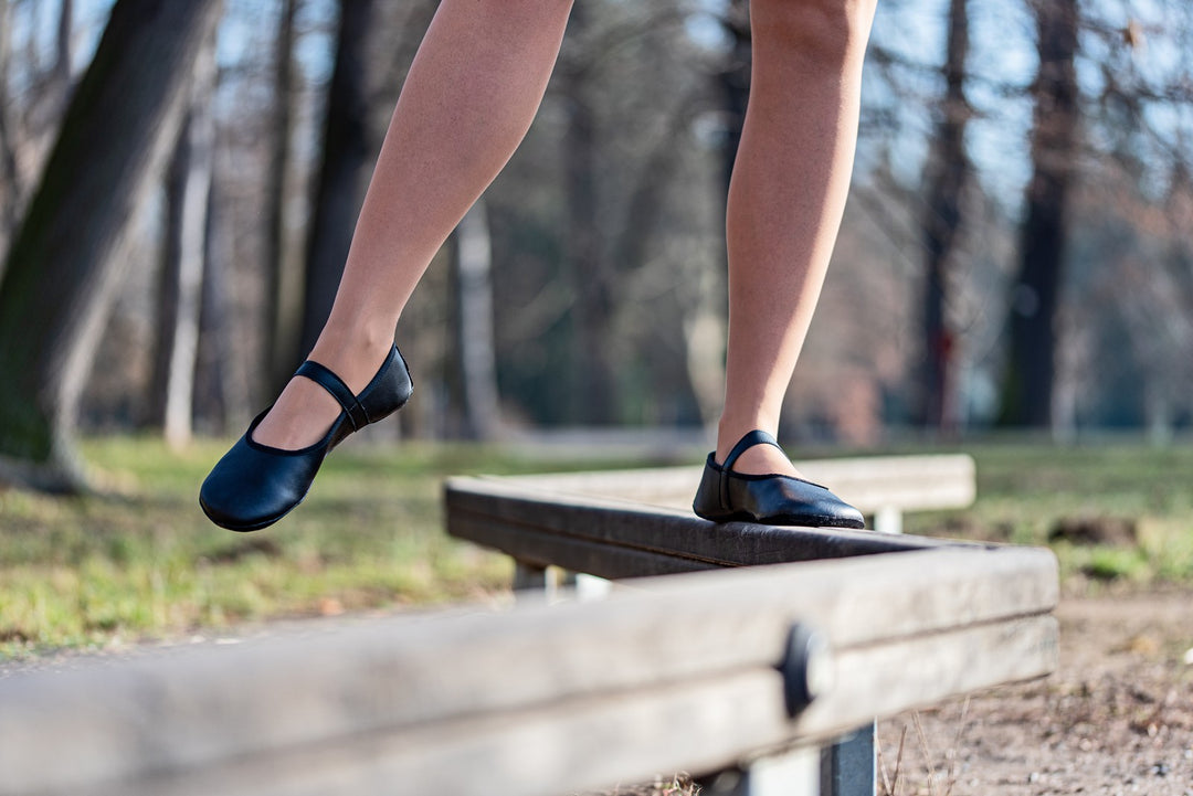 Ananda Barefoot black ballet flats Free Exchange Ahinsa shoes